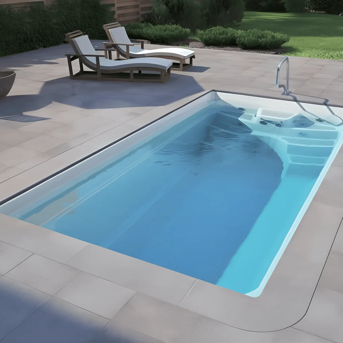 Композитный бассейн Laguna 5 — вид сверху в Коломне