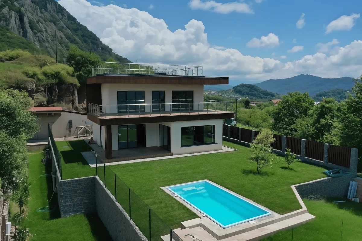 Композитный бассейн Laguna 6 — визуализация в Коломне