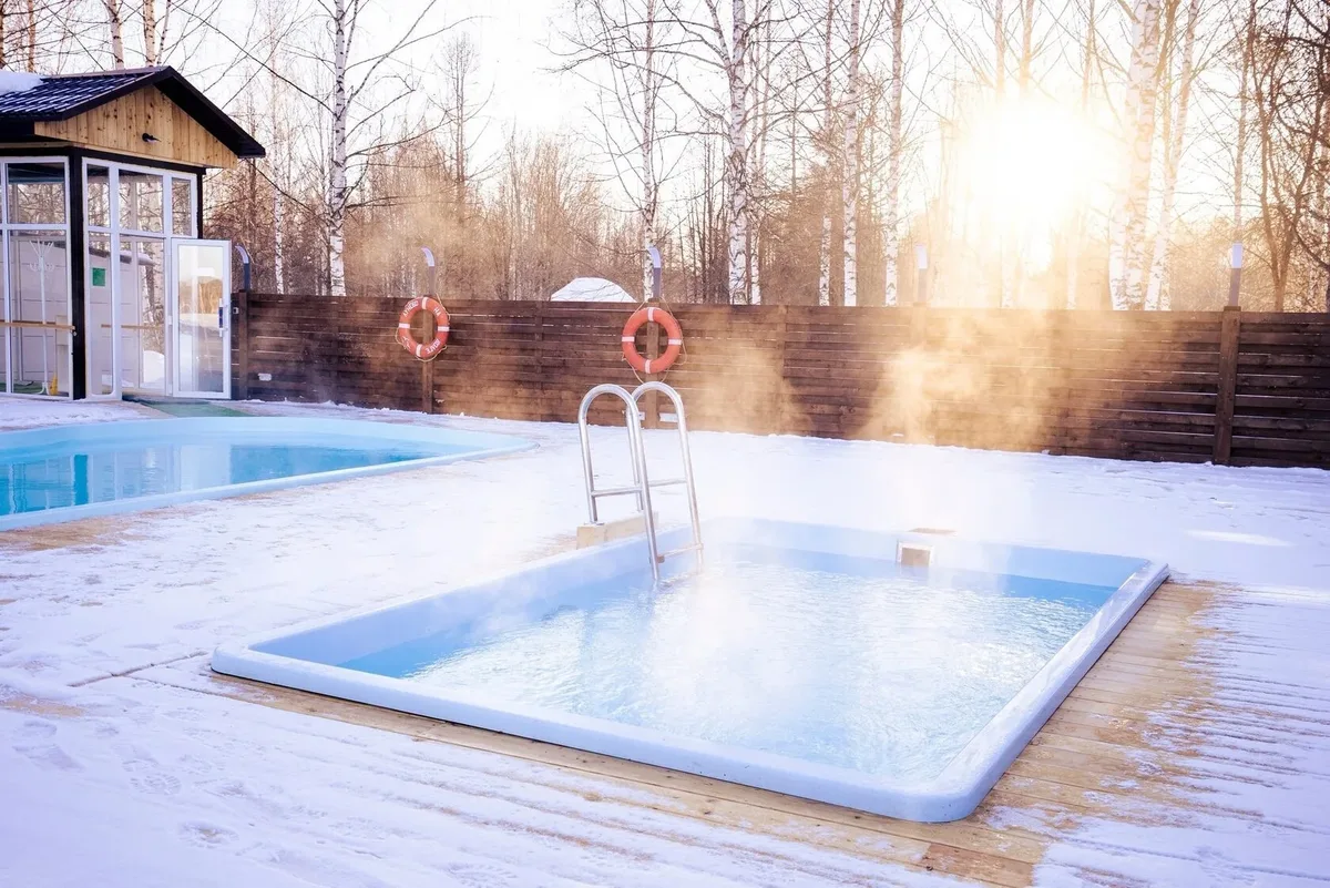 Композитный бассейн Laguna 4 — установка в Коломне