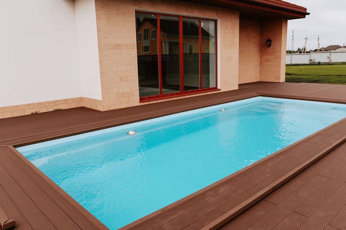 Композитный бассейн Laguna 8 — вид сверху в Коломне