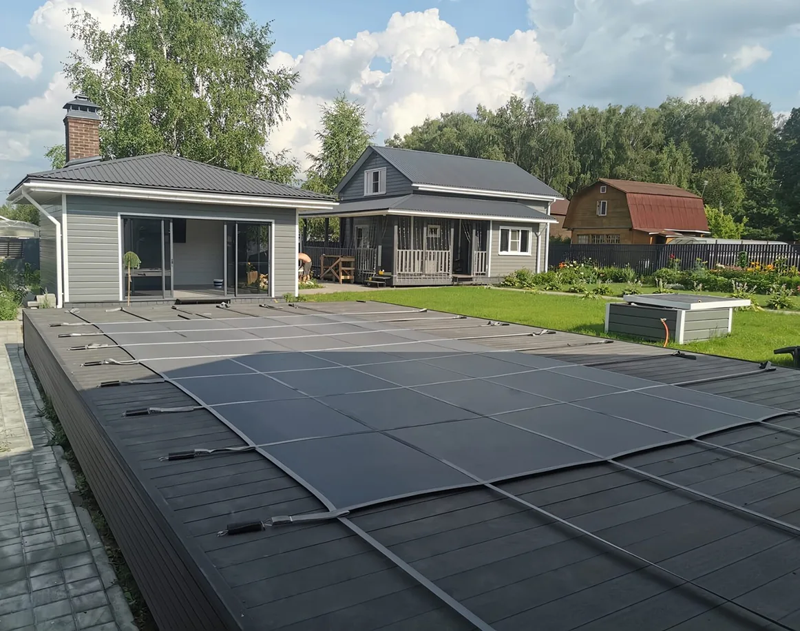 Покрывало для бассейна Laguna Cover Mesh в Коломне